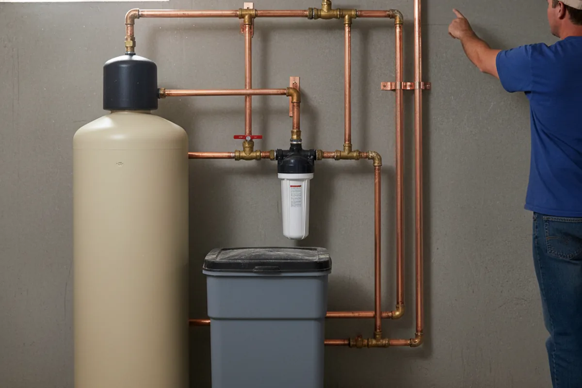 Whole-house water treatment system installed in Napavine